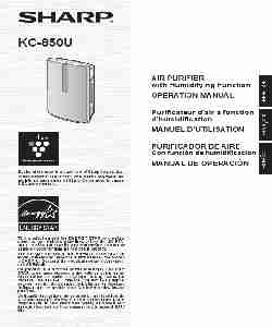 Sharp Air Cleaner KC-850U-page_pdf